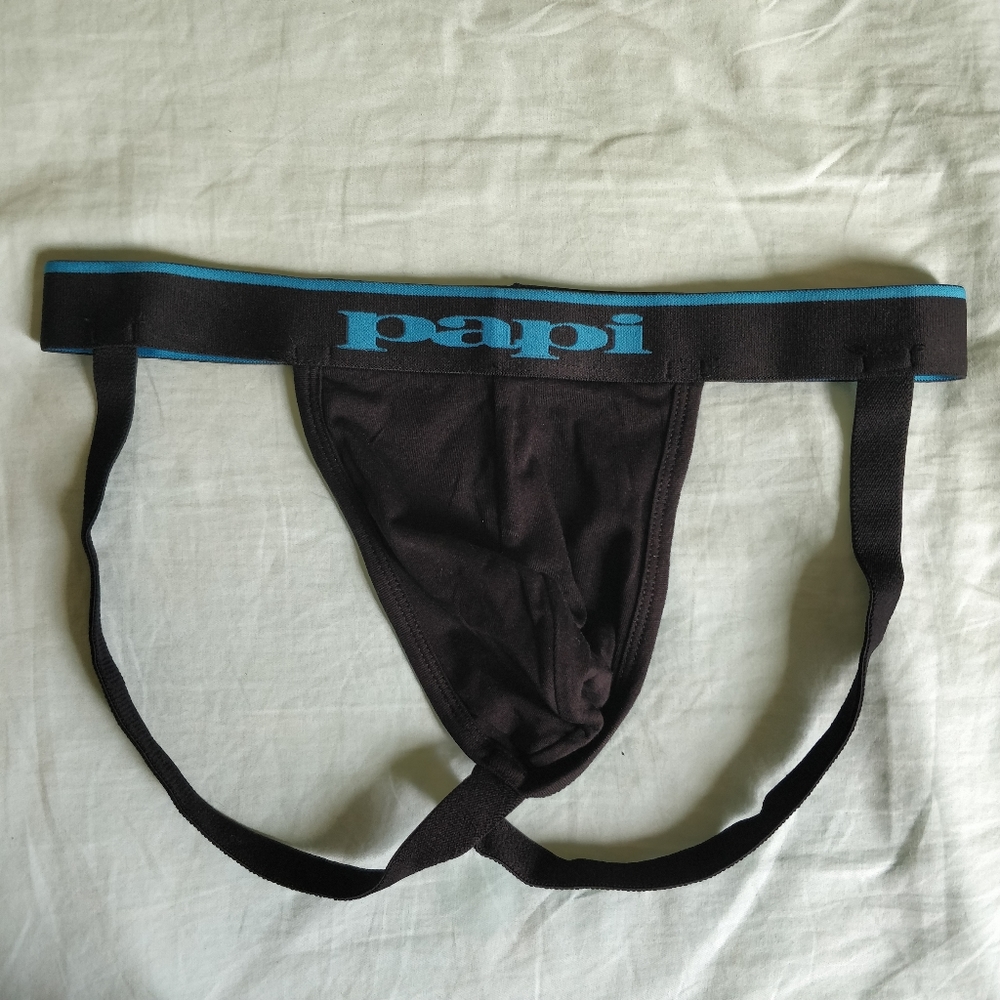 Papi M Jockstrap in Black